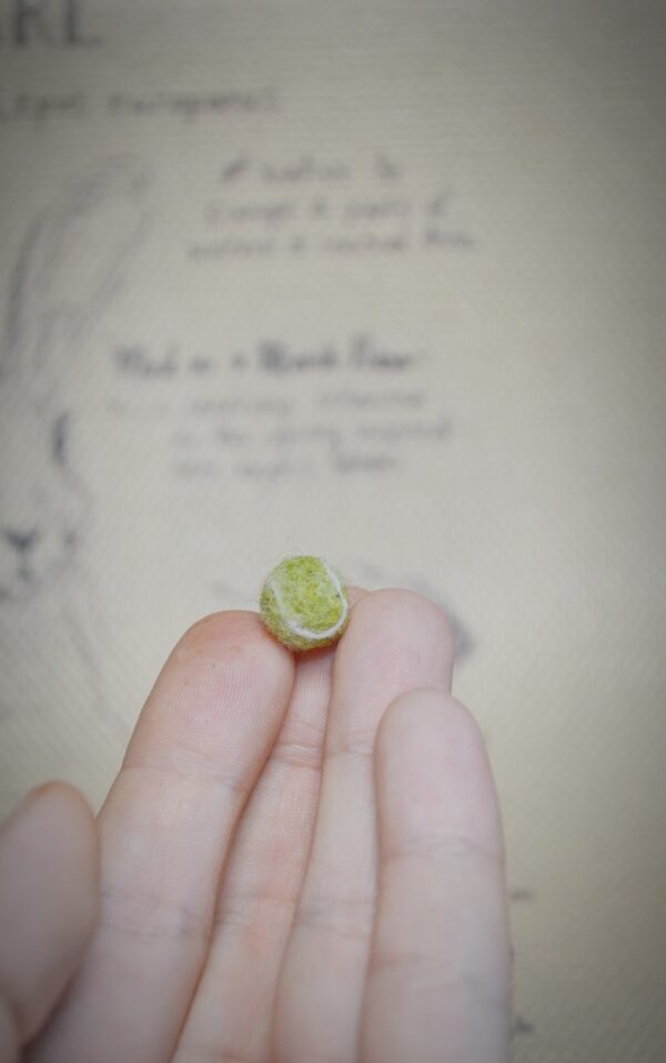 Tennis Ball Needle Felted Miniature - Image 6