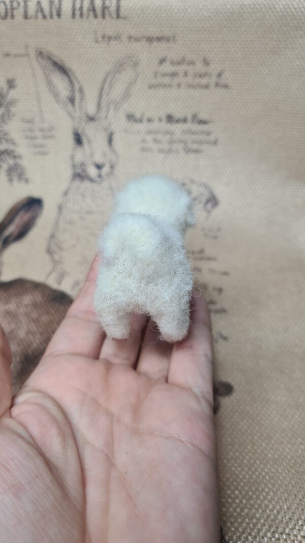 Bichon Frisé Needle Felted Miniature Dog - Image 4