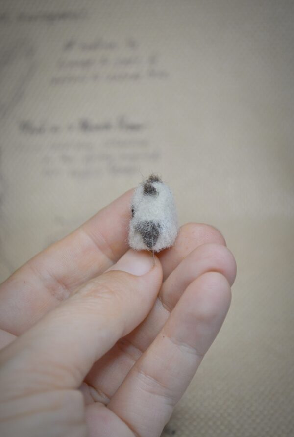 Owlet Needle Felted Miniature - Image 3