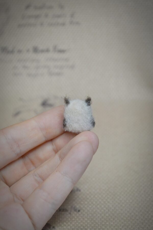 Owlet Needle Felted Miniature - Image 4