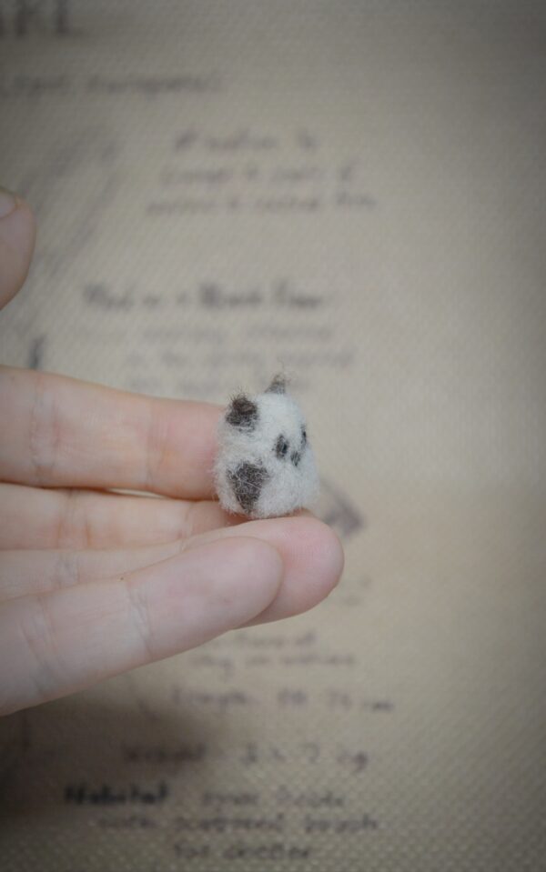 Owlet Needle Felted Miniature - Image 5