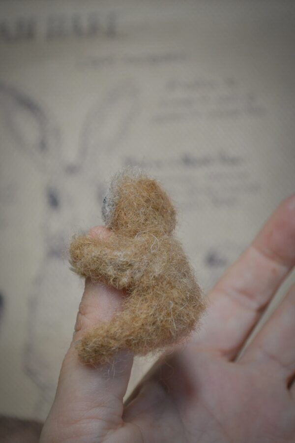 Baby Sloth  Needle Felted Miniature - Image 7