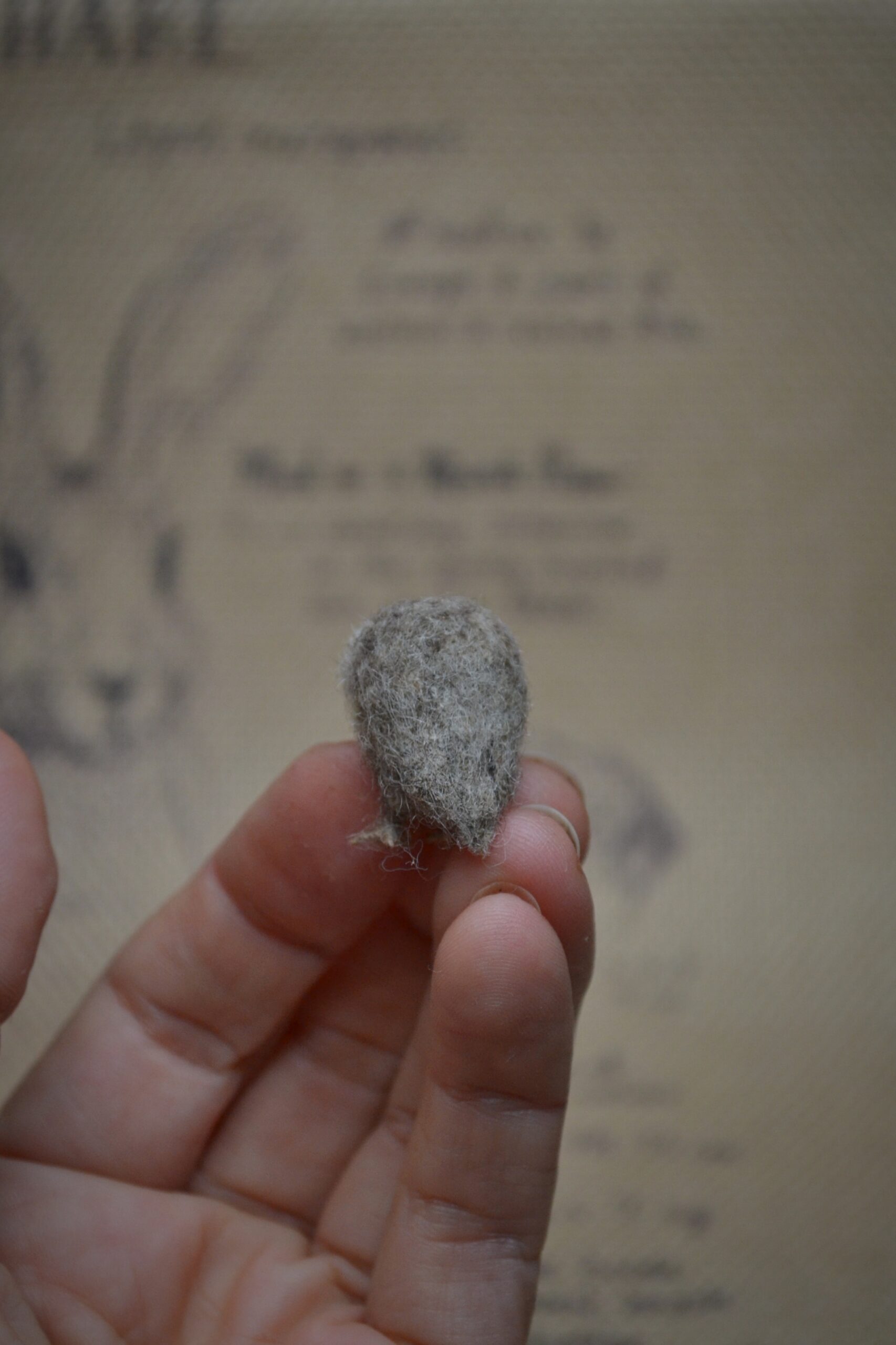 Owlet Needle Felted Miniature - Image 4