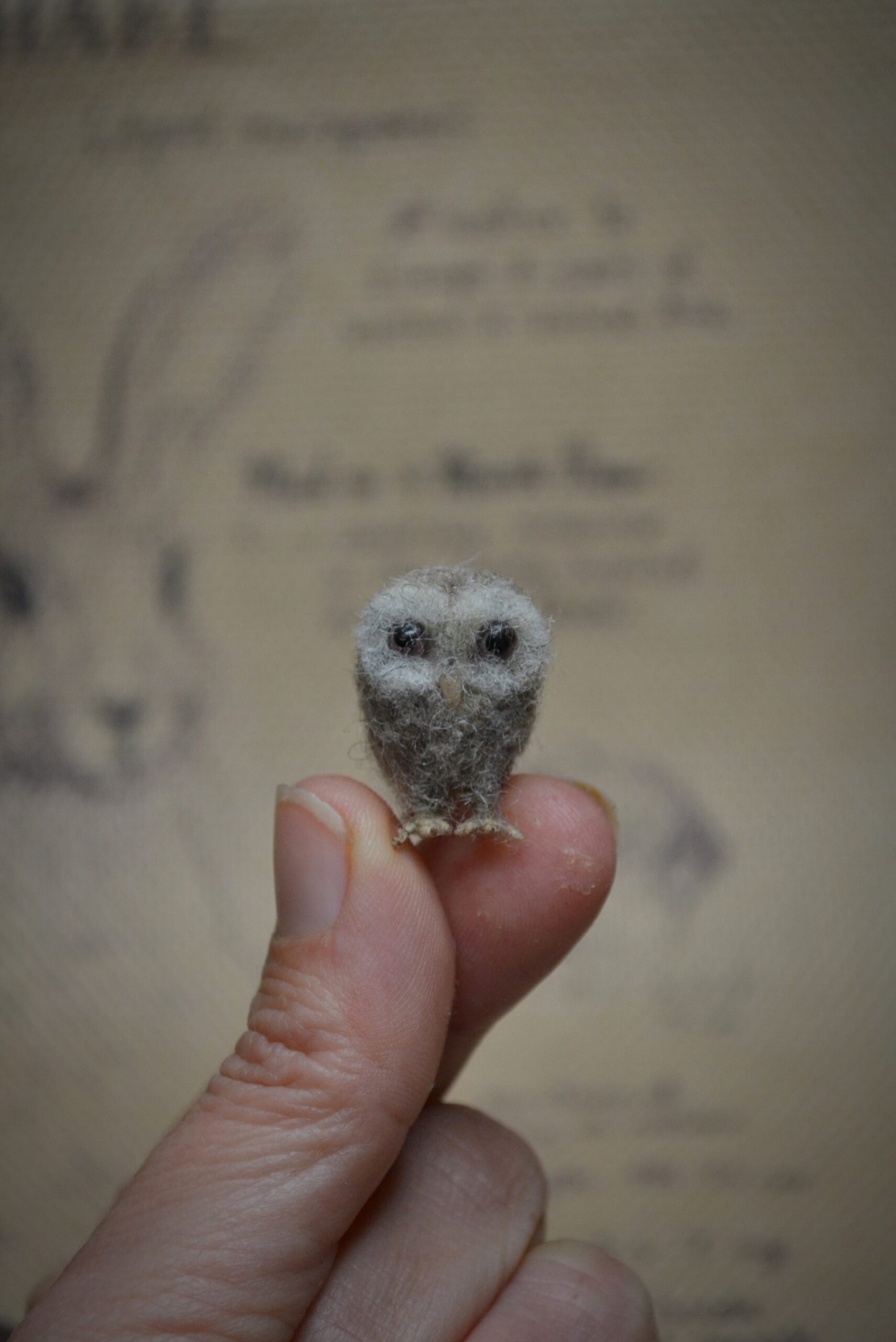 owlet fwlted miniature